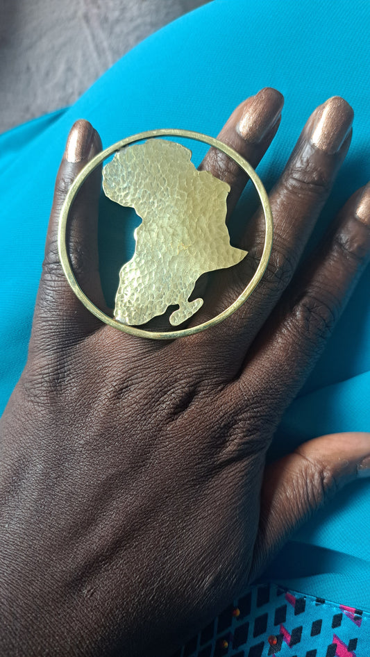 Bague afrikaqueen XL with Madagascar