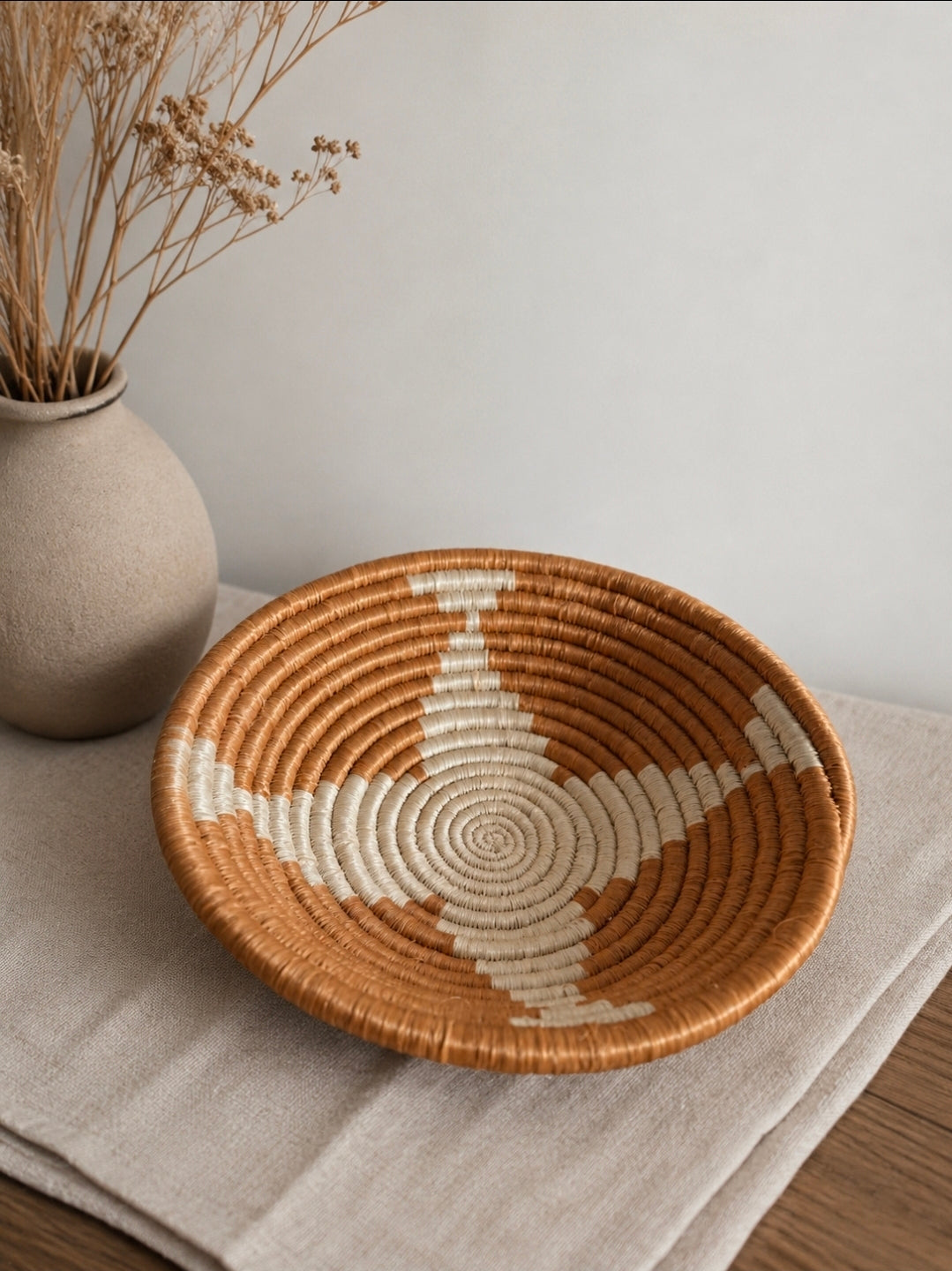 Corbeille artisanale  sisal