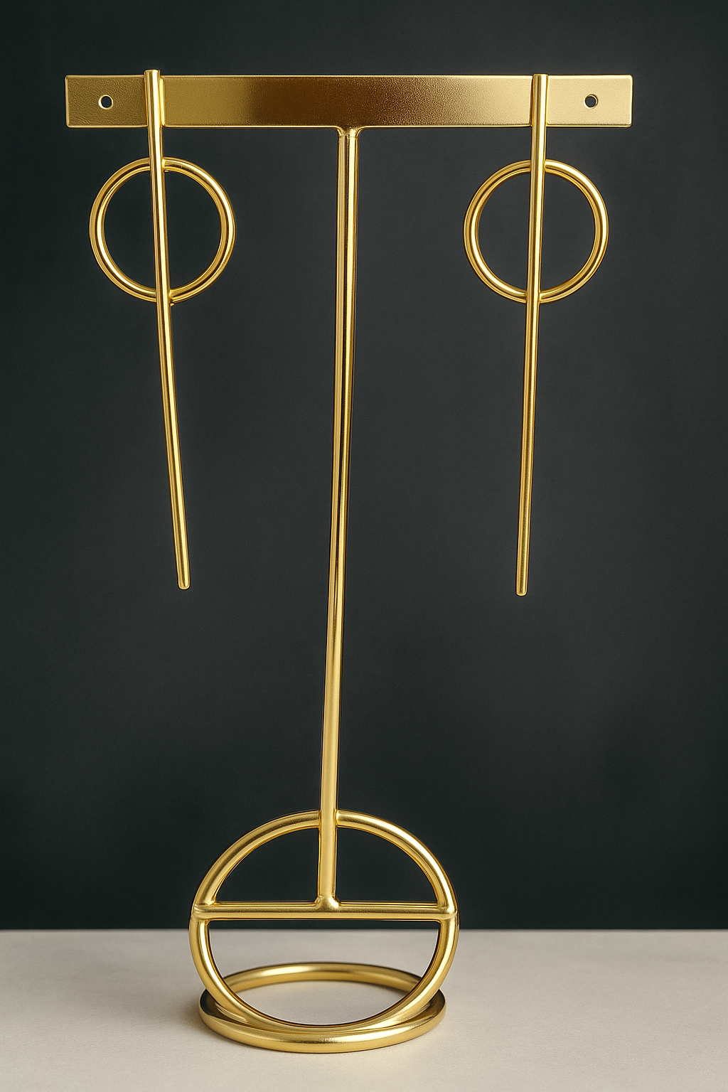 Boucles Aryaa – Élégance moderne en bronze