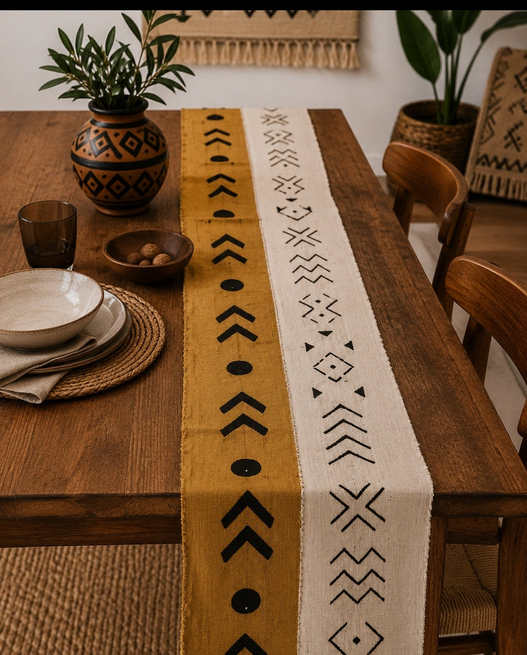 Chemin de table bogolan