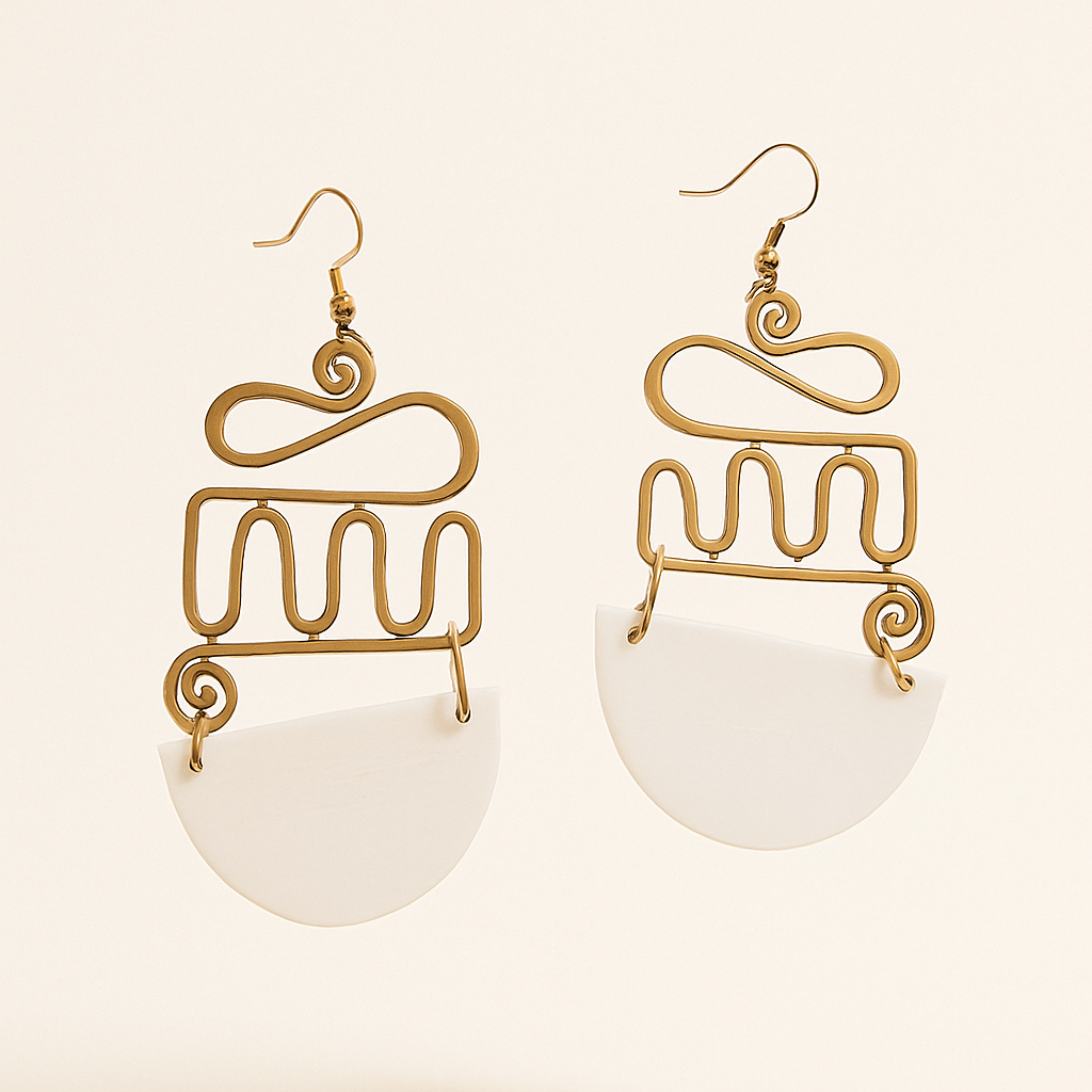 Boucles d oreilles korka